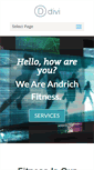 Mobile Screenshot of andrichfitness.com
